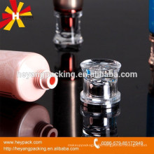 Shiny cosmetic crown cap tube